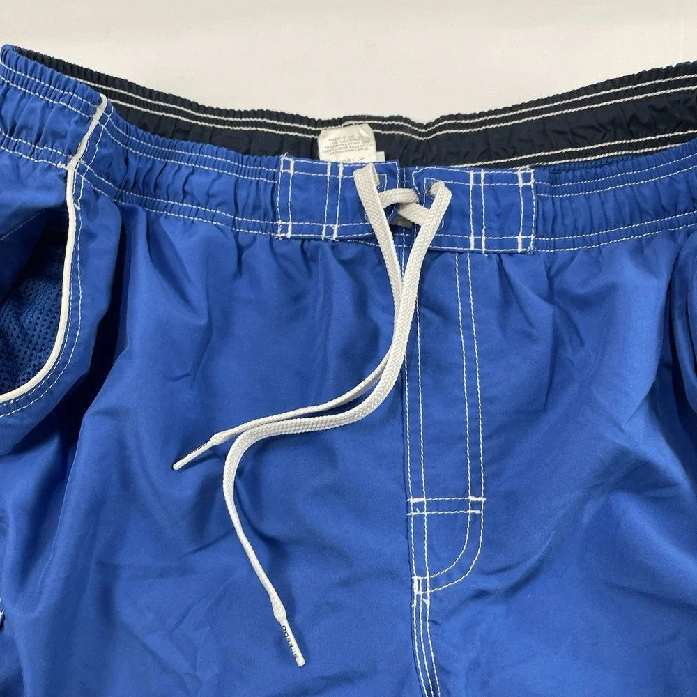 Speedo Swim Trunks Mens Size XL Blue Board Shorts Bathing Suit Lined